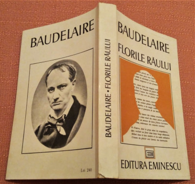 Florile raului. Editura Eminescu, 1991 - Charles Baudelaire foto