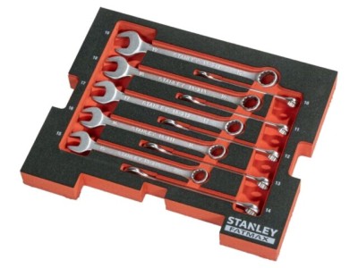 Set chei combinate Stanley FATMAX 10 piese, dimensiuni 10-19 mm foto