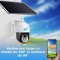 Camera Supraveghere video cu SIM, conexiune 4G, 4MP 2048 x 1536 cu panou solar, Interior - Exterior