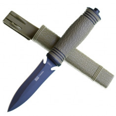 Cutit practic 23 cm Army Style cu lama dubla si varf ascutit, design deosebit,... foto