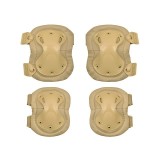 Set Cotiere si Genunchiere Model C 8Fields Tan