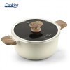 SEMIOALA ALUMINIU+CAPAC 24x12CM,4.7 L, WILD STONE, COOKING BY HEINNER