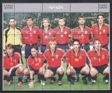 Tadjikistan 2000 - C.E. de fotbal 2000 - Echipa Spaniei, MC, MNH