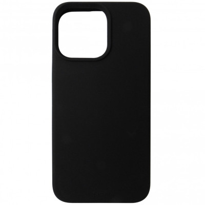 Husa tip capac spate Prio neagra, plastic si silicon, pentru Apple iPhone 15 Pro Max foto