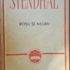 Rosu si negru- Stendhal