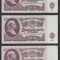 Rusia, 3 x 25 ruble 1961, XF_Lenin