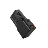 Adaptor Universal Compact Calatorii, Kubetron, 20W Incarcare Rapida, USB-A/USB-C 3A, Compatibil 200+ Tari, EU, UK, AU, US, Negru