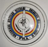 &quot;FRA Balcaniada Atletilor Veterani Bucuresti 19.09.1993 Ediția III&quot; portelan RAR