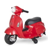 Cumpara ieftin Motocicleta pentru Copii HOMCOM Brand Vespa 6V, 18-36 luni | Aosom RO