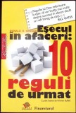 Esecul in afaceri: 10 reguli de urmat - Donald R. Keough, Editura Litera, 2009, carte de marketing, limba romana, stare buna