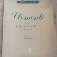 Maria Cernovodeanu - Clementi 50 Preludii si Exercitii pentru Pian