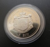 Moneda 5 ECU 1995 - Liechtenstein, Beitritt zum Europ&auml;ischen Wirtschaftsraum, 38,53 mm, proof, in capsula