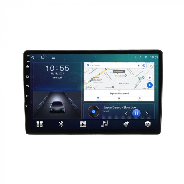 Navigatie dedicata cu Android Dacia Spring dupa 2020, 2GB RAM, Radio GPS Dual