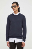Cumpara ieftin Marc O&#039;Polo pulover din amestec de lana barbati, culoarea albastru marin, light