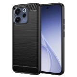 Husa Oppo Reno15 F Asteroid GSM Carbon Silicone, negru