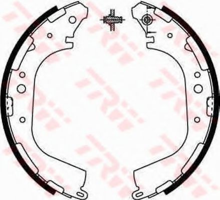 Set saboti frana NISSAN PICK UP III (D22) (1997 - 2016) TRW GS8590