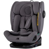 Cumpara ieftin Scaun auto Chipolino Techno iGrow I-Size 40-150 cm cu sistem Isofix si sezut rotativ charcoal