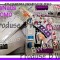 Kit CLEMENTA2 unghii false-set manichiura LED gel uv lampa LED roz+CADOU