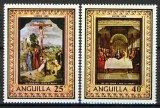 Anguilla 1969 - Pasti, religie, arta, serie neuzata