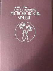 MICROBIOLOGIA VINULUI - AUREL I. POPA foto