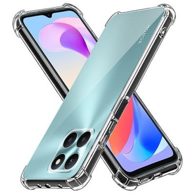 Husa pentru Honor X6a - Techsuit Shockproof Clear Silicone - Clear foto