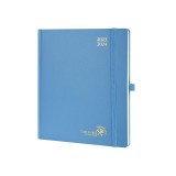 Planificator academic POPRUN 2023 2024, 26.5 x 21.5 cm, albastru - RESIGILAT
