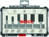 Bosch Set 6 freze HM tija 6mm - 3165140957960