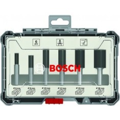 Bosch Set 6 freze HM tija 6mm - 3165140957960