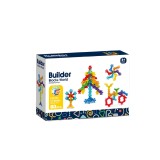Joc de constructie STEAM - Floricele colorate (80 piese) PlayLearn Toys, Bufnitel