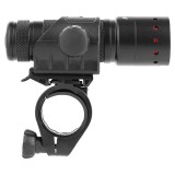 Far bicicleta, detasabila, 3 baterii AAA, 18O lumeni, LED, 3W, 3 feluri de iluminat, Rebel, URZ0900