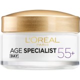 Crema antirid de fata pentru zi L&amp;#039;Oreal Paris Age Specialist 55+, 50 ml