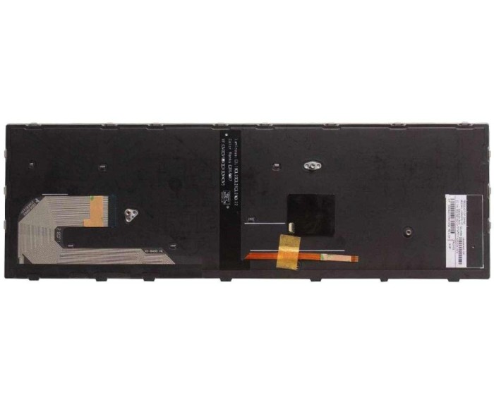 Tastatura HP Neagra EliteBook 850 G5 cu rama argintie iluminata backlit, L14366 031 cu rama argintie iluminata