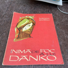 Maxim Gorki - Inima de foc a lui Danko (ilustratii de Marcela Cordescu)