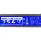 Afişaj LCD grafic 180x32 STN albastru 102x26,8mm