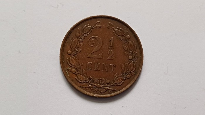 Olanda-2,1/2 Cent 1894
