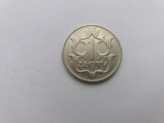 Polonia 1 Zlot (zloty) 1929 foto