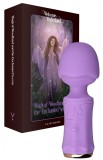 Mini Wand SecretFuntasy FairyGasm, 10 Moduri Vibratii, Silicon, USB, IPX7, Mov, 11 cm