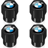 Set 4 capacele pentru ventil auto din aluminiu, General Store, Hexagon, BMW
