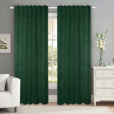 Draperie tip tesatura in cu rejansa transparenta cu ate pentru galerie, Madison, 150x215 cm, densitate 700 g/ml, Liesel, 1 buc