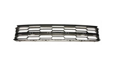 Grila bara fata SKODA SUPERB (3T), 06.2013-07.2015, laminat cu negru; negru; centru foto