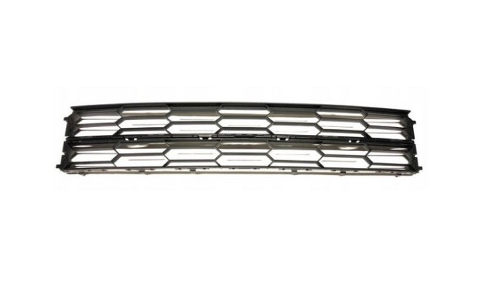 Grila bara fata SKODA SUPERB (3T), 06.2013-07.2015, laminat cu negru; negru; centru