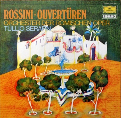 Vinil LP Rossini* - Orchester Der R&amp;ouml;mischen Oper*, Tullio Serafin &amp;ndash; Ouvert&amp;uuml;ren (NM) foto