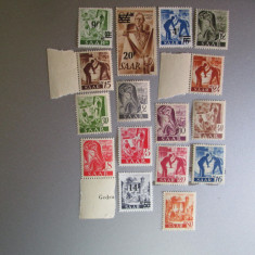 SAAR SERIE MNH/MH=113