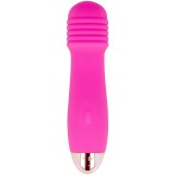 Dolce Vita-Vibrator Re&icirc;ncărcabil Three Roz 7 Viteze-Silicon, 7