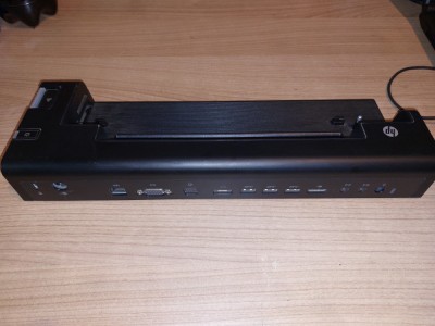 Docking station HP 2570 port replicator HSTNN-I16X 2560 extensie porturi 2570p foto