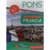 Pons - Nyelvtanfolyam kezdőknek - Francia - &Ouml;n&aacute;ll&oacute; nyelvtanul&aacute;s - 1 k&ouml;nyv - 4 Audio-CD - Pascale Rousseau