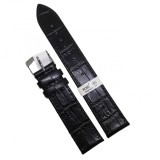 Curea de ceas neagra Morellato Performance Kajman 12mm 14mm 16mm 18mm 20mm