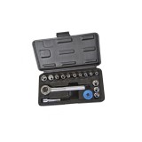 Set chei tubulare cu antrenor tip chichet, 17 accesorii