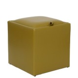 TABURET BOX P - IMITATIE PIELE VERDE