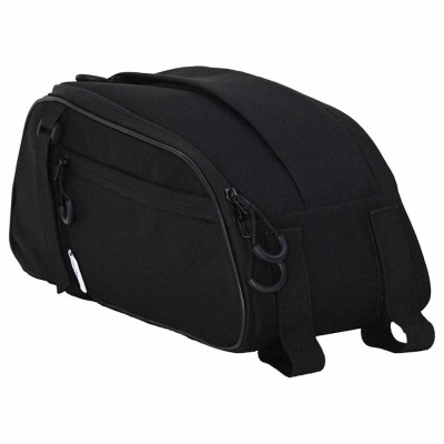 vidaXL Geantă de bicicletă Negru 38 x 16 x 16 cm Poliester 42008082 foto